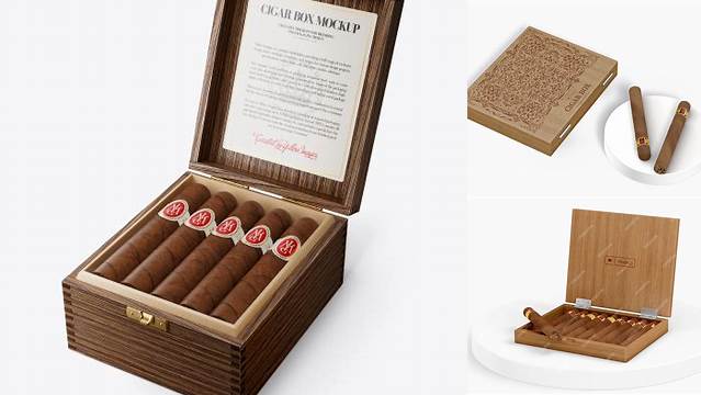 365+ Cigar Box Mockup Download Free