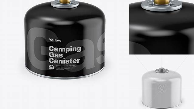 365+ Glossy Gas Canister PSD Mockup Exclusive Layered PSD Mockup