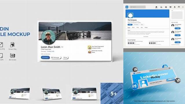 3653+ Linkedin Mockup Generator High-Quality PSD