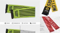 3657+ Fan Scarf Mockup Free Digital Resource Free Download