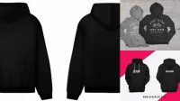 3658+ Template Hoodie Hitam Polos Versatile Photoshop File