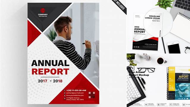 366+ Report Mockup PSD Free Download