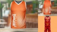 366+ Sleeveless Jersey Mockup Free PSD Mockup Resource