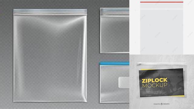 3661+ Ziplock Bag Mockup Smart PNG Image