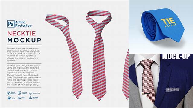 3664+ Necktie Mockup Free Creative PSD Templates