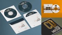 3666+ Cd Cover Mockup Photoshop Freebie