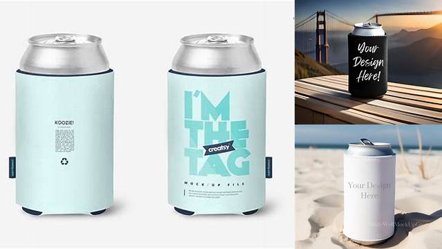 3668+ Koozie Mockup Free Digital Download