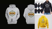 3669+ Men’s Pullover Hoodie PSD Mockup Half Side View Free Premium Photoshop Template Download