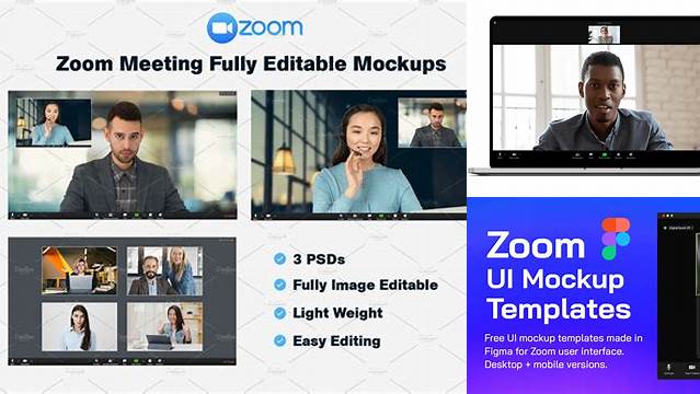 3670+ Zoom Mockup Easy Editable