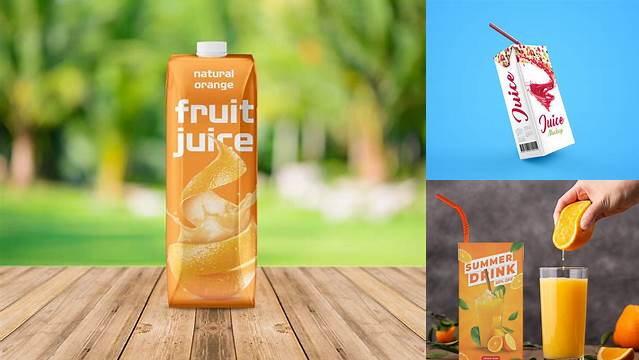 3671+ Juice Packaging Mockup Free Free PSD