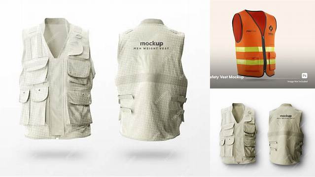 3672+ Vest Mockup Psd Hight Resolution