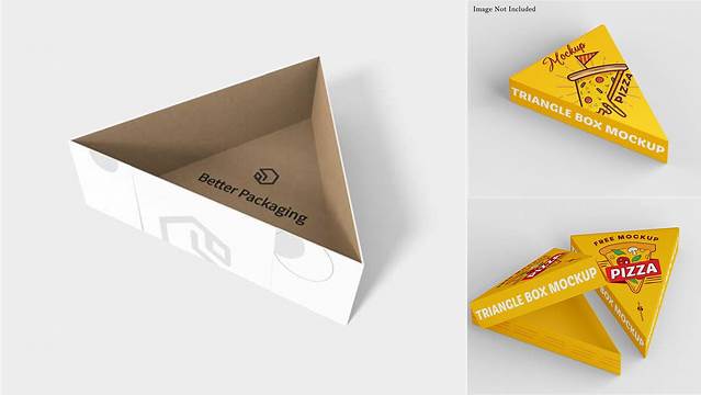 3675+ Triangle Box Mockup Customizable Design Files