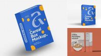 3676+ Mockup Cereal Box Include TIFF