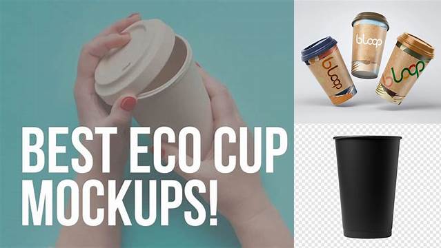 3678+ Mockup Eco Cup Free PSD