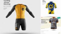 3679+ Bicycle Jersey Mockup Free Elegant PSD Mockup