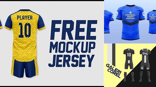 3679+ Mock Up Jersey Cdr Free Professional PSD Download