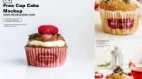 3690+ Cupcake Mockup PSD File Download