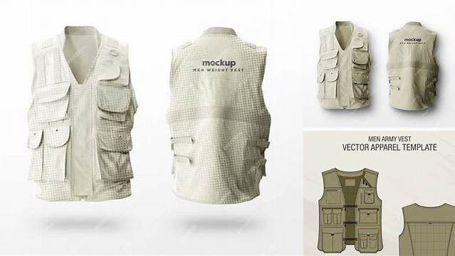 3696+ Mockup Vest Custom Mockup PSD for Free