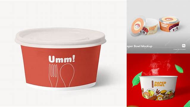 370+ Paper Bowl Mockup Exclusive Free Creative Resource