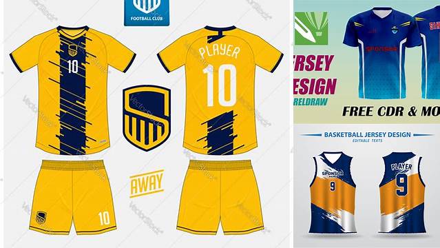 3701+ Free Template Jersey Cdr Creative Design Resource