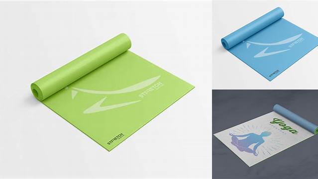 3704+ Free Yoga Mat Mockup Free PSD