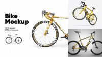 3709+ Bicycle Mockup Free Include TIFF