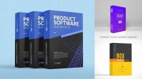 3711+ Product Box Mockup Software Creative PSD Templates