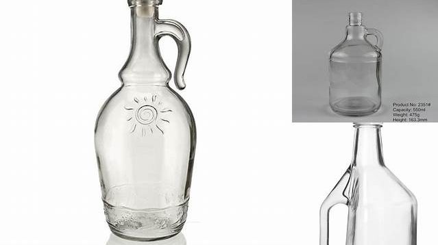 3714+ Clear Glass Bottle With Handle & Wax Top PSD Mockup Editable and Customizable PSD