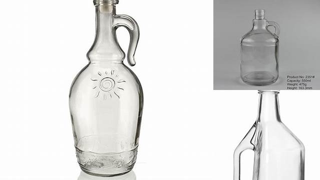 3714+ Clear Glass Bottle With Handle & Wax Top PSD Mockup Editable and Customizable PSD