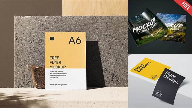 3714+ Free Flyer Mockup Generator Digital Resource Free Download