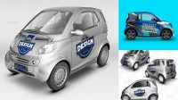 372+ Smart Car Mockup PSD Download