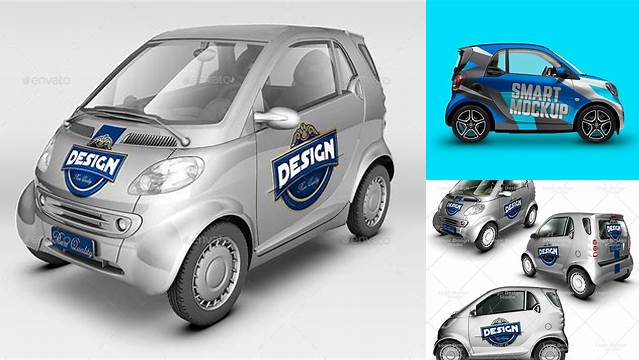 372+ Smart Car Mockup PSD Download