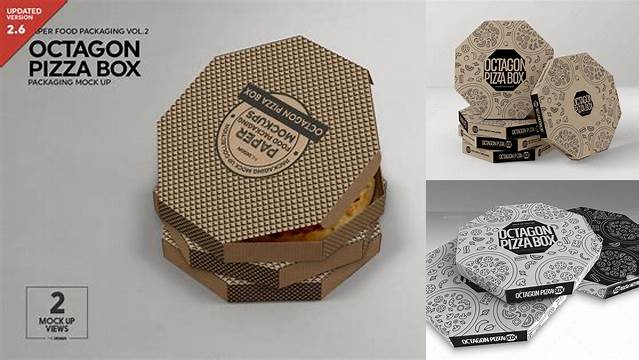 3727+ Octagon Pizza Box Mockup Free For Free Download