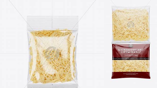 3732+ Bag With Shredded Cheese PSD Mockup Layered PSD File Free Download