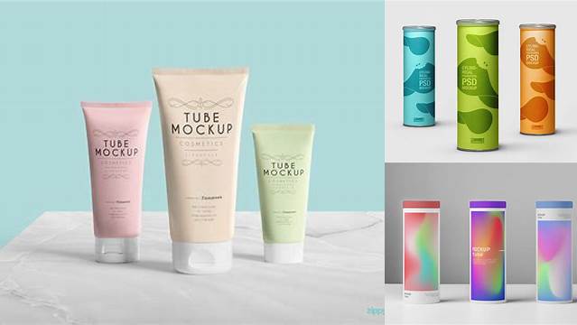 3732+ Glass Tube Mockup Premium Quality PSD Freebie