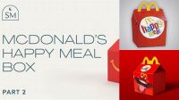 3736+ Happy Meal Box Mockup Digital Download