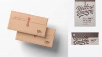 3737+ Textured Envelope With String Closure PSD Mockup Modern PSD Templates