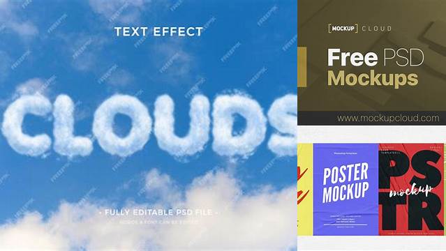 3740+ Mockup Cloud Free Download PSD Free Download