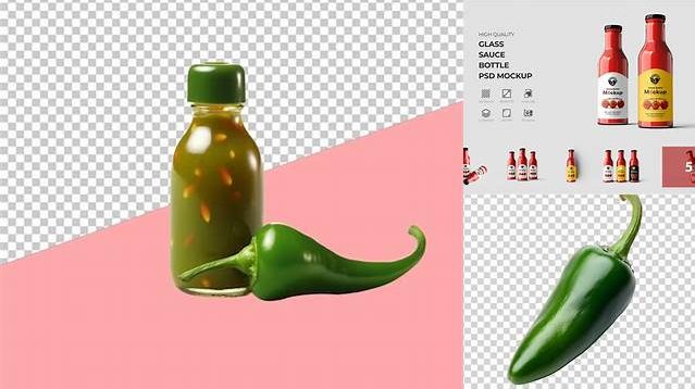 3743+ Jalapeno Sauce PSD Mockup Creative High-Resolution PSD Freebie