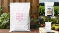 3749+ Fertilizer Bag Mockup Elegant Free Graphic Resource