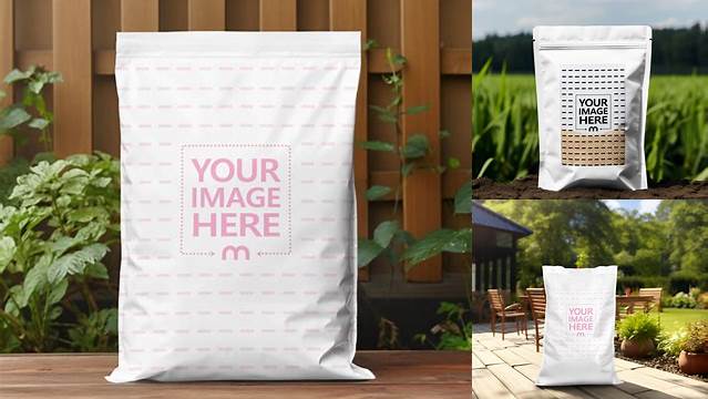 3749+ Fertilizer Bag Mockup Elegant Free Graphic Resource