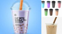 3751+ Boba Mockup Smart PNG Image