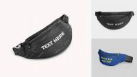 3752+ Waist Bag Mockup PSD for Creative Projects