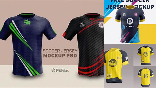 3759+ Soccer Jersey Mockup Free Download Professional PSD Mockup