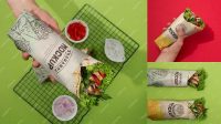 3762+ Shawarma Mockup For Free Download