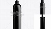 3768+ Black Plastic Cosmetic Bottle with Batcher 300 ml Exclusive and Stylish Design PSD