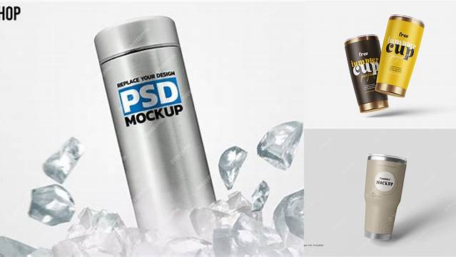 3769+ Tumbler Mockup Free Psd PSD Download