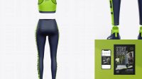 3770+ Fitness Kit PSD Mockup Back view Free Editable Photoshop Template