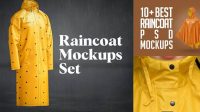 3771+ Raincoat Mockup Include TIFF