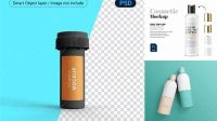 3772+ Matte ?osmetic Bottle PSD Mockup Professional Editable Freebie PSD